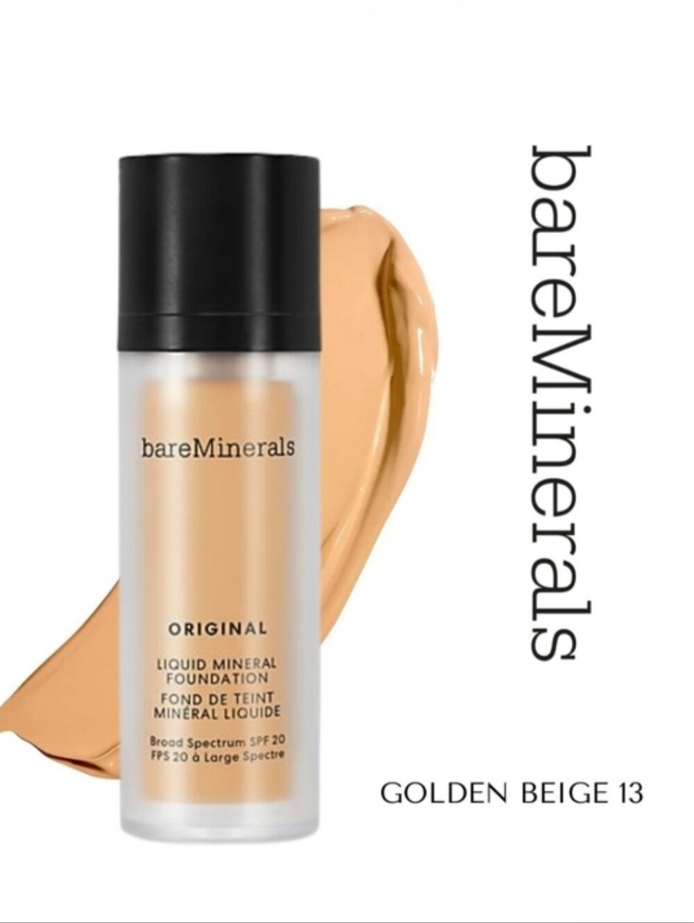 bareMinerals - Original Liquid Mineral Foundation- Golden beige 13